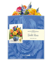 Load image into Gallery viewer, FreshCut Paper Pop-Up Flower Bouquet - Sorbet Roses
