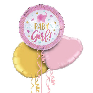 IT'S A GIRL DESIGNER'S CHOICE BALLOON BOUQUET