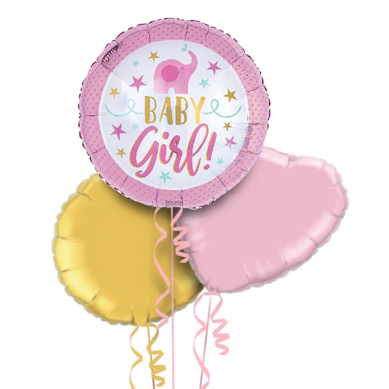 IT'S A GIRL DESIGNER'S CHOICE BALLOON BOUQUET